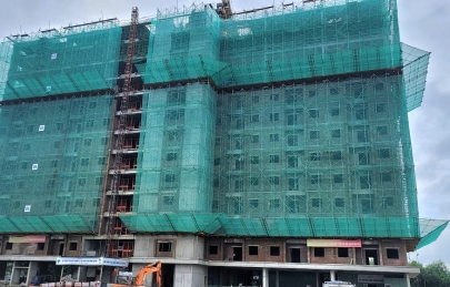 Tiến độ xây dựng tòa W3 ngày càng được rút ngắn 